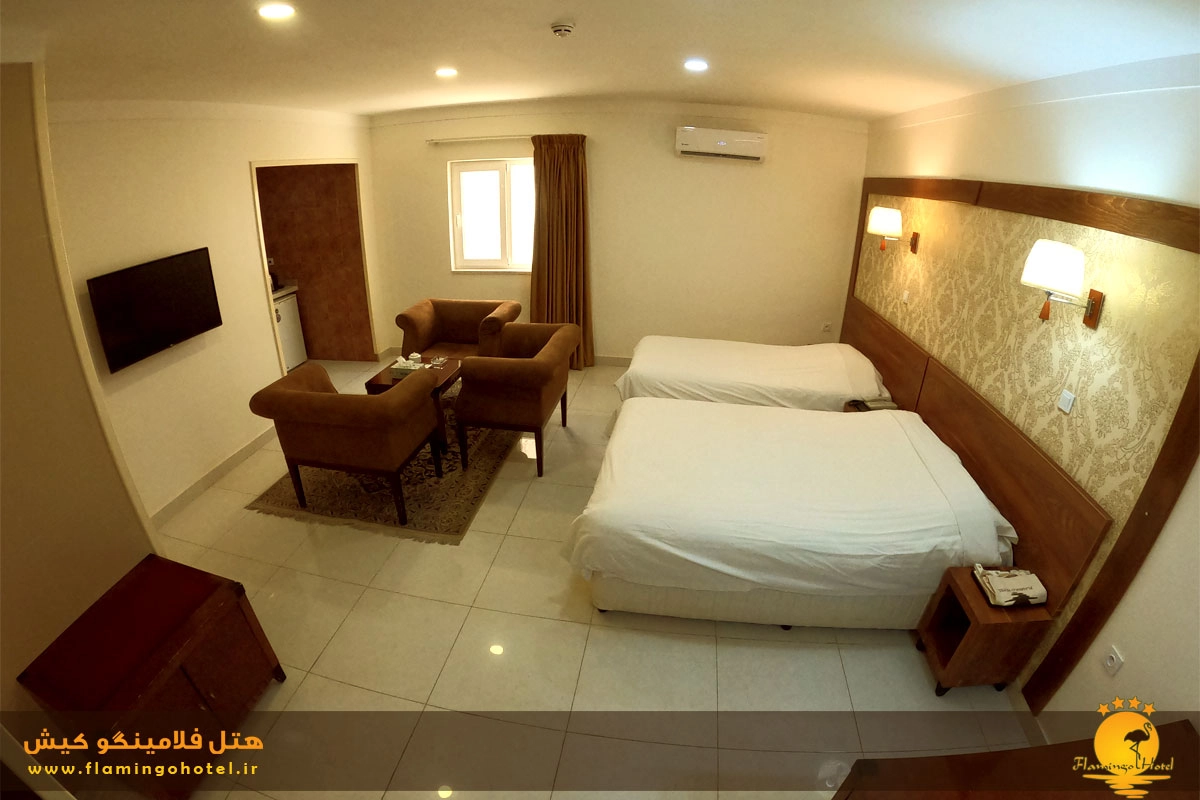 اتاق هتل فلامینگو کیش